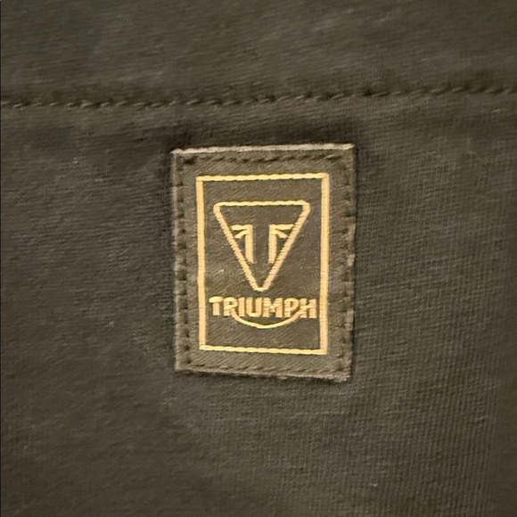 Triumph Midnight Black Short Sleeve Tee - Picture 3 of 4